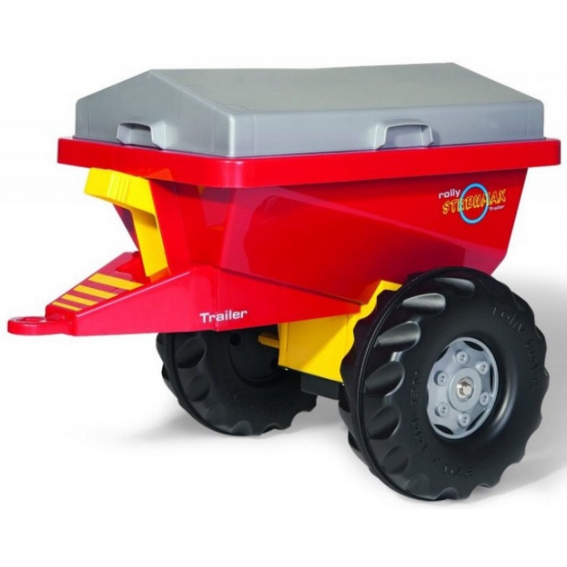 Прицеп для педального трактора Rolly Toys красный 125128 84797